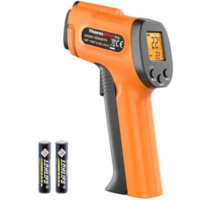 Immagine di ThermoPro TP30 a infrarossi temperatura laser digitale senza contatto, 50C 550C con display LCD retroilluminato