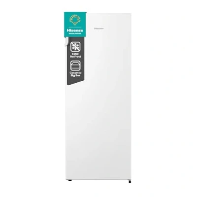 Immagine di Hisense FV191N4AW2 Freezer Verticale con display LED, Total No frost, 155 L, Inox