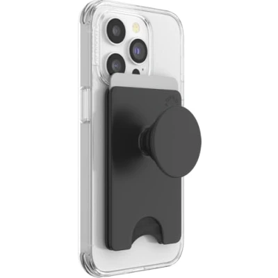 Immagine di PopSockets PopWallet+ con un PopTop Swappable Integrato per Telefoni Cellulari e Tablet