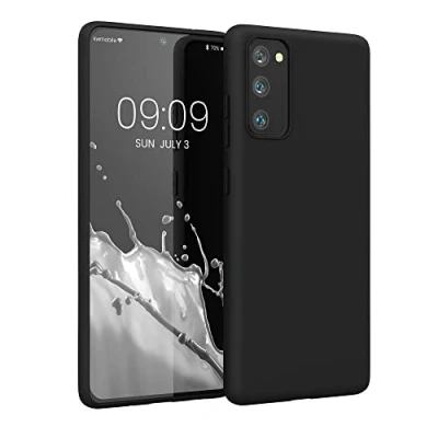 Immagine di kwmobile Custodia Compatibile con Samsung Galaxy S20 FE Cover Back Case per Smartphone in Silicone TPU Protezione Gommata nero matt
