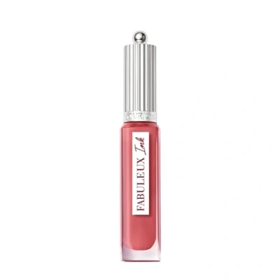 Immagine di Bourjois Fabuleux Ink Lacquer, 02 Cream&#039;ing of You, tinta labbra glossata. Arricchita con olio di girasole, no transfer, non secca e a prova sbavatura, tenuta fino 8 ore, 3,5 ml