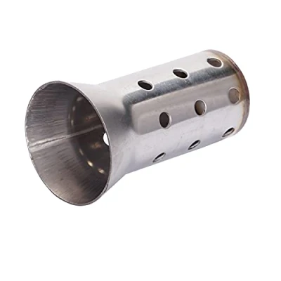 Immagine di FLYAMAPIRIT Silenziatore di scarico per moto in acciaio inossidabile DB Killer Inserto eliminare il rumore 51 mm diametro