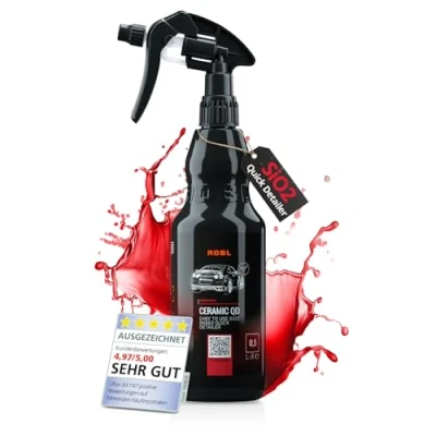 Immagine di ADBL Ceramic QD (500 ml) Premium Quick Detailer Sigillatura spray con tecnologia ceramica Lucidatura e effetto perlato Auto Detailer, sigillante per vernice, SiO2 protezione