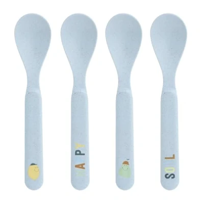 Immagine di LÄSSIG Fruits Set di cucchiai per bambini 4 pezzi, Happy Lemon