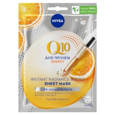 Immagine di NIVEA, Maschera viso, Q10 Plus C 10 Minutes Sheet Mask