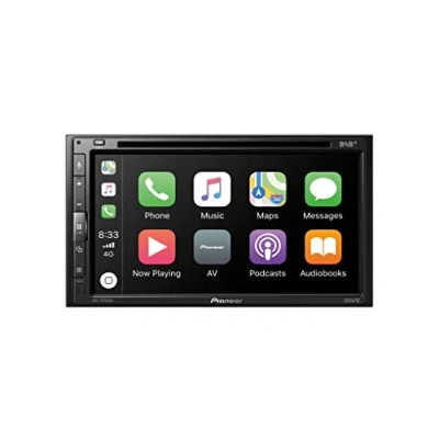 Immagine di Pioneer AVH Z5200DAB AN con antenna DAB, lettore multimediale 2 DIN, touchscreen ClearType da 6,8 pollici, connessione smartphone, USB, Apple CarPlay, Bluetooth, equalizzatore grafico a 13 bande
