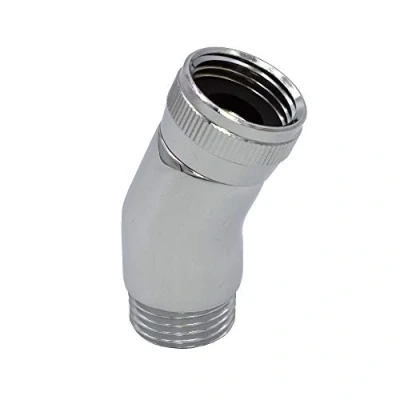 Immagine di Variosan, Raccordo a gomito per doccetta 10612, 1/2&quot; IG x AG, 22,5, cromato