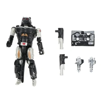 Immagine di Transformers F1201E48, Confezione da 2 statuette Ravage e Decepticons 15 cm, Multicolore