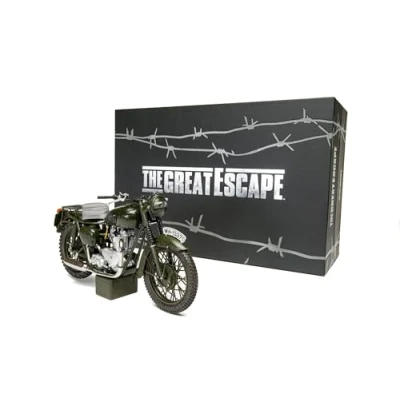 Immagine di Corgi Modellino di auto in pressofusione CC08501 The Great Escape Trofeo Triumph TR6 (resistente alle intemperie) Uomini, donne e bambini, souvenir regalo dal Regno Unito, piccoli modelli