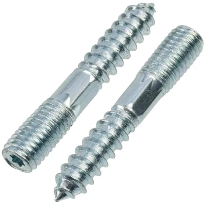 Immagine di AERZETIX C75885 Set di 12 viti a doppio filettatura M10x60mm prigioniero filettato in acciaio