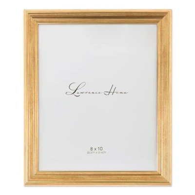 Immagine di Lawrence Frames 536280 Cornice portafoto Sutter, 8 x 10 cm, colore: Oro