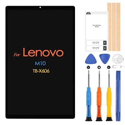 Immagine di ARSSLY LCD Schermo per Lenovo Tab M10 FHD Plus TB X606 X606F X606X 10,1 Pollici Display, Sostituzione Touchscreen Digitazer Assembly con Riparazione Kit