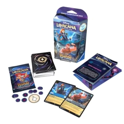 Immagine di Ravensburger Disney Lorcana Trading Card Game: Set 4 Starter Deck B (inglese)