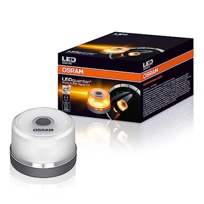 Immagine di OSRAM LEDguardian ROAD FLARE Signal V16, Luce LED 360 di Emergenza da Usare per Segnalare Situazioni Pericolose sulla Strada