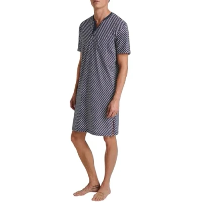 Immagine di CALIDA Relax Imprint Maglia Lunga da Notte, Oscurante, Rosso Mars Red, 58 60 Uomo