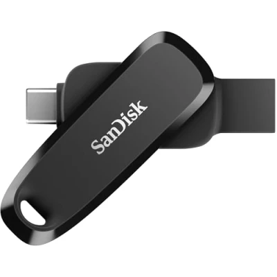 Immagine di SanDisk Phone Drive 128GB chiavetta USB (2 in 1 archiviazione Phone, per dispositivi Type C/USB A Android smartphone, tablet, Mac e computer) Backup Automatico, Rescue PRO Deluxe, Nero