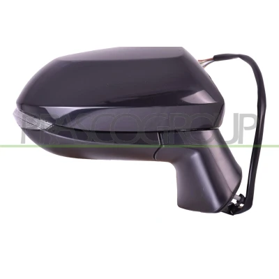 Immagine di Specchio retrovisore esterno Prasco TY0967323 Dx nero elettrico termico, convesso