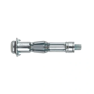 Immagine di INDEX Fixing Systems IN CO Set di 15 ancoraggi Indemoll per fissaggio su elementi cavi, con vite zincata, M4 x 38 mm, diametro 7 mm
