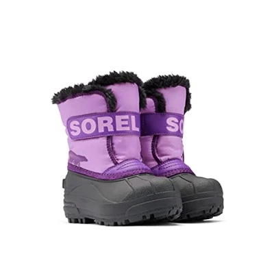 Immagine di Sorel Snow Commander Boot, Stivali Invernali, Unisex Bambini e ragazzi, Gumdrop/Purple Violet 2023, 27 EU