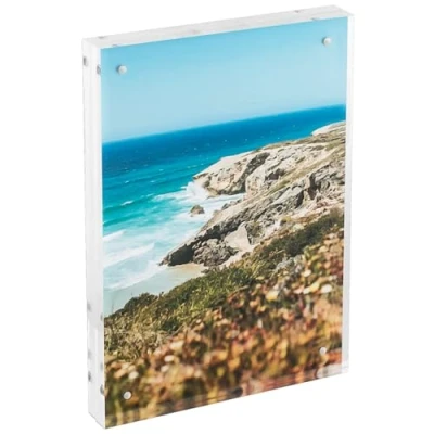 Immagine di HMF 46973 Cornice magnetica in vetro acrilico, 15 x 21 cm, trasparente