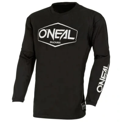 Immagine di O&#039;Neal E03S 004 Maglia Element Hexx V.22, Cotone, Nero/Bianco, L