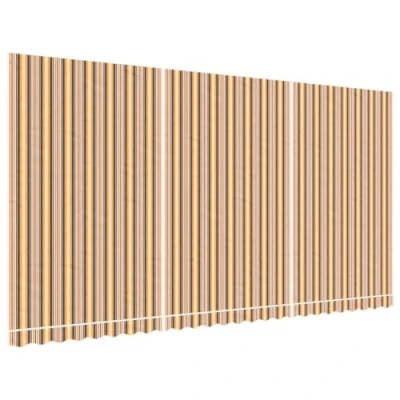 Immagine di vidaXL Tessuto di Ricambio per Tenda Strisce Multicolore 6x3 m