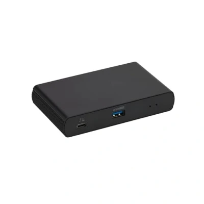 Immagine di Amazon Basics Docking station Thunderbolt 4/USB 4, 3 Downstream TBT4 (doppio display), 1 USB A 3.1, EU, Nero, 12,16 x 7,21 2,16 cm