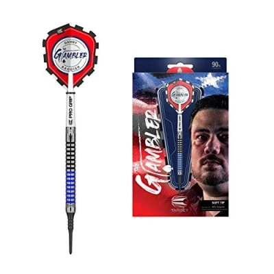 Immagine di Target Darts Danny Baggish G1 90% Tungsten Darts, 18G Soft Tip Dart Set, Professional Sets, Pixel Tip, Electronic Set