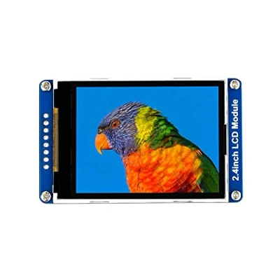 Immagine di Waveshare 2.4inch LCD TFT Display Module Support 65K RGB Colors, 240x320 Resolution,with SPI Interface,Embedded ILI9341 Driver,Using Bus