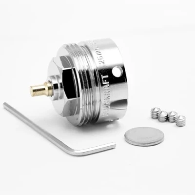 Immagine di BLUMKRAFT Adattatore per radiatore compatibile con Danfoss RAVL, da 26 mm a M30 x 1,5 testa termostatica maschio