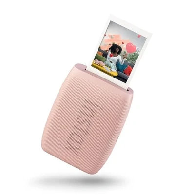 Immagine di Fujifilm Instax Mini Link 3 Rose Pink, Stampante per Smartphone, Stampa ad Alta Velocità, Effetti AR 3D Integrati, Modalità Click to Collage, Dimensioni Immagine 62 x 46 mm