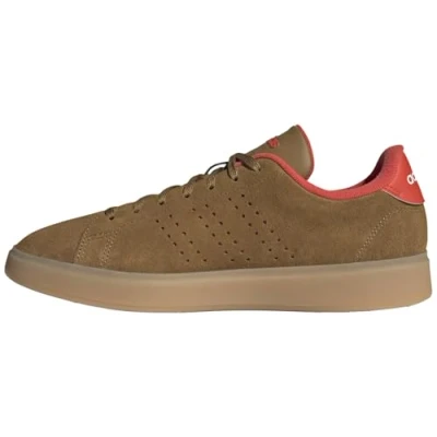 Immagine di adidas Advantage 2.0 Shoes, Scarpe Basse Non da Calcio Uomo, Bronze Strata/Bright Red/Bronze Strata, 46 2/3 EU