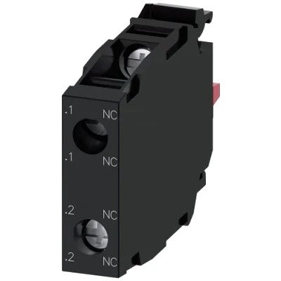 Immagine di Siemens 3SU1400 1AA10 1EA0 Modulo contatto 2 NC 1 pz.