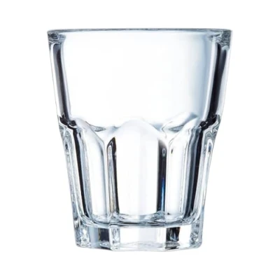 Immagine di Arcoroc ARC 04755 Granity Shot Glass, Stamper, 45 ml, Vetro, Trasparente, Confezione da 12