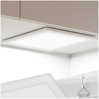 Immagine di TecTake® Pannello LED Lucerna con sistema da soffitto Ultra sottile, bianco caldo 300 k, risparmio energetico, 29,5 x cm