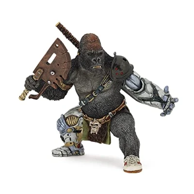 Immagine di Papo Medieval Fantasy Gorilla Mutant 38974 Gorilla, Colore Grigio, 10.50 cm x 7.00 9.50 (Lxlxh),