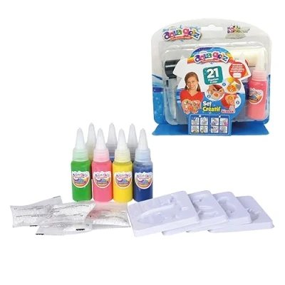 Immagine di Simba Aqua Gelz Set creativo Kit per bambini Attività manuali Figure 3D Tubi di Gel Versione francese 106322562002