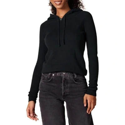 Immagine di Amazon Essentials Maglione Pullover con Cappuccio Morbido al Tatto Donna, Nero, XS