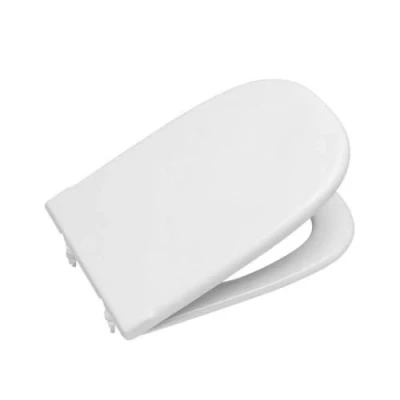 Immagine di Roca Sedile WC di ricambio per Old Design Dama con cerniera a barra standard A801327004, bianco
