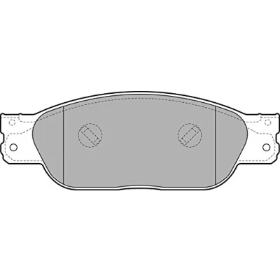 Immagine di DELPHI LP2020 Kit pastiglie freno con segnalatore acustico usura lamierino anticigolío accessori JAGUAR: S Type, XJ Sedan