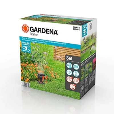 Immagine di GARDENA Sprinkler System Start Set Pipeline Square Raccordo a innesto 08272 20