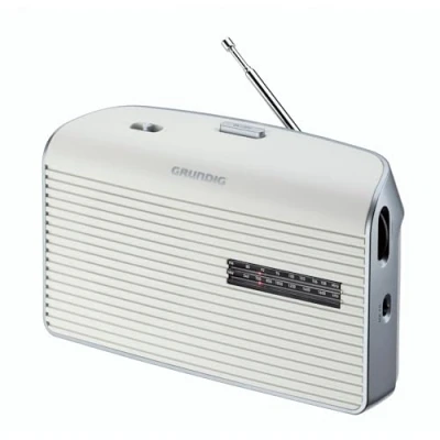 Immagine di Grundig Music 7000X DAB+ radio da viaggio o a casa, portatile, FM, grande display, facile usare, memoria stazione, radiosveglia, snooze, nero/perla