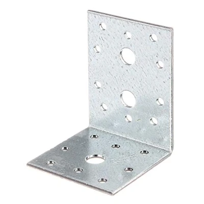Immagine di Alberts 332976 Squadretta di giunzione zincata con procedimento Sendzimir 60 x 80 mm Set da 6
