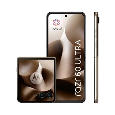 Immagine di Motorola Razr 60 Ultra con Moto AI (16/512GB, 50+50MP, selfie 50MP, display esterno 4.0&quot; interno 7&quot; pOLED 165Hz, Qualcomm Snapdragon 8 Elite, 4700mAh, 5G, Dual SIM, Android 15) PANTONE Mountain Trail