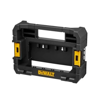 Immagine di DEWALT DT70716 QZ ,Contenitore compatibile con il sistema TSTAK dotato di impugnatura trasporto integrata e scomparti per conservare 4 scatole trasparenti piccole 5 cassette Toughcase. ( le presenti nella foto non sono in dotazione)