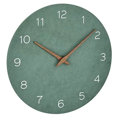 Immagine di TFA Dostmann Orologio da parete analogico 60.3054 (verde giada con batteria)