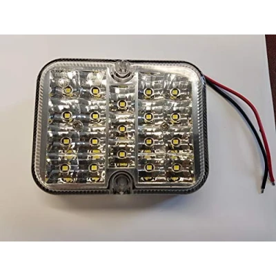 Immagine di Berger &amp; Schröter Faro di retromarcia Cavi terminali profondità posteriore 12 V Acrilico trasparente Vetro