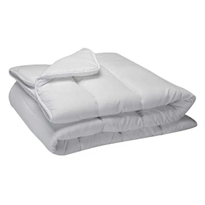Immagine di Pikolin Home Piumino / trapunta in fibra di bambù, autunno inverno, 300 gr/m², 180 x 220 cm, letto singolo, colore bianco
