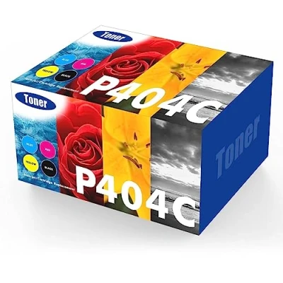Immagine di 4 Pack P404C 404S Cartuccia toner Compatibile per Samsung CLT Xpress C480W C480FW SL C430W C480 C430 C480FN C48X C43X K404S C404S M404S Y404S Nero Ciano Giallo Magenta