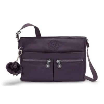 Immagine di Kipling New Angie, Borsa a Tracolla Piccola, Ultimate Plum